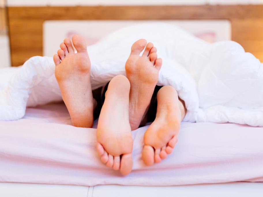couple in bed