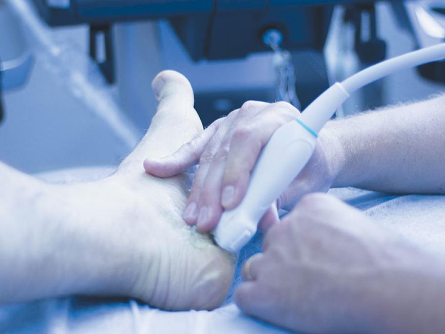 Foot ultrasound