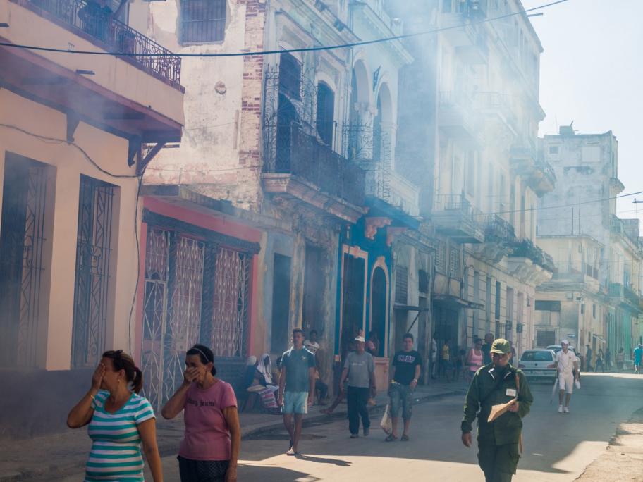 Havana Zika fumigation