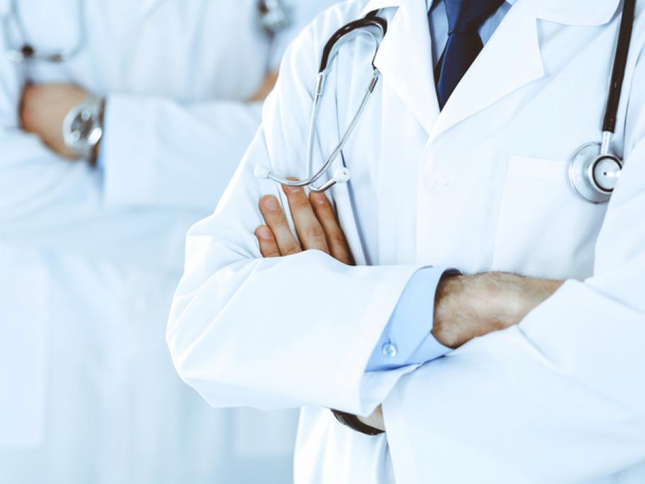 doctor arms folded