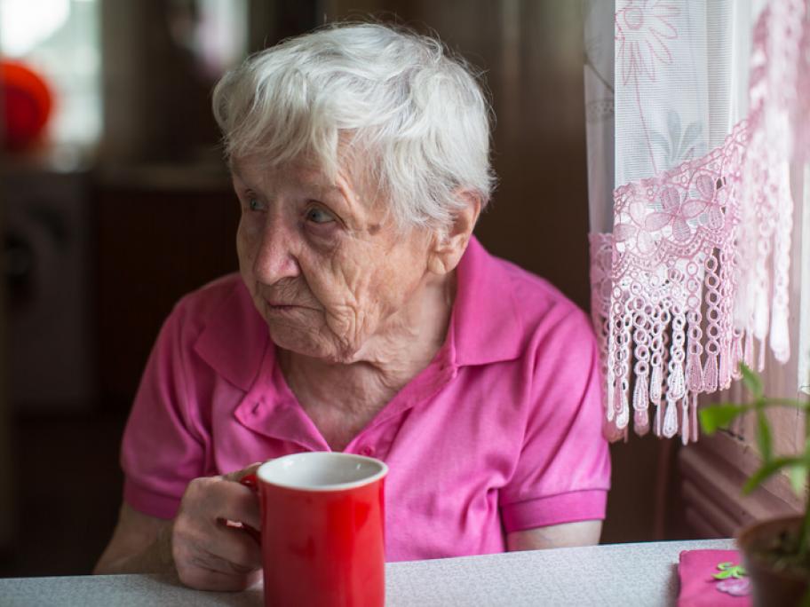 elderly woman