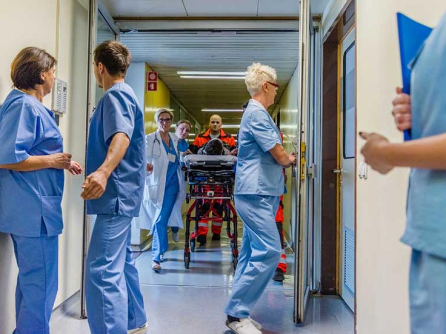 Hospital staff