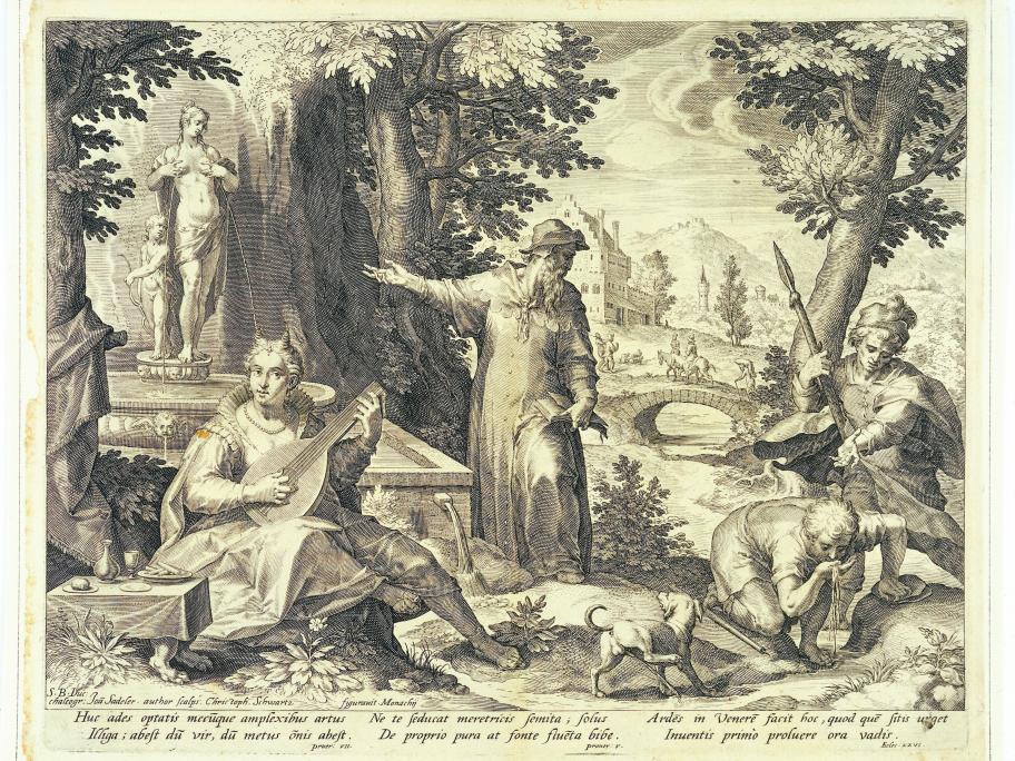 Scene from Girolamo Fracastoro