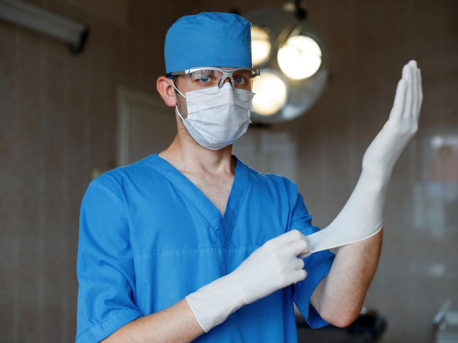 Mask and hand hygiene