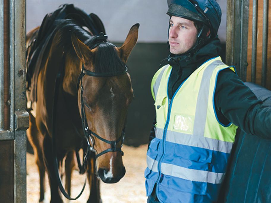 Jockey horse trainer