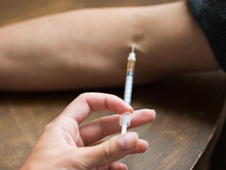 Injecting drug user