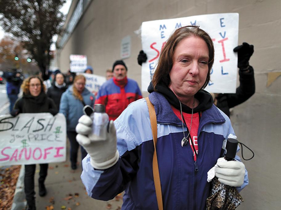 Insulin protest
