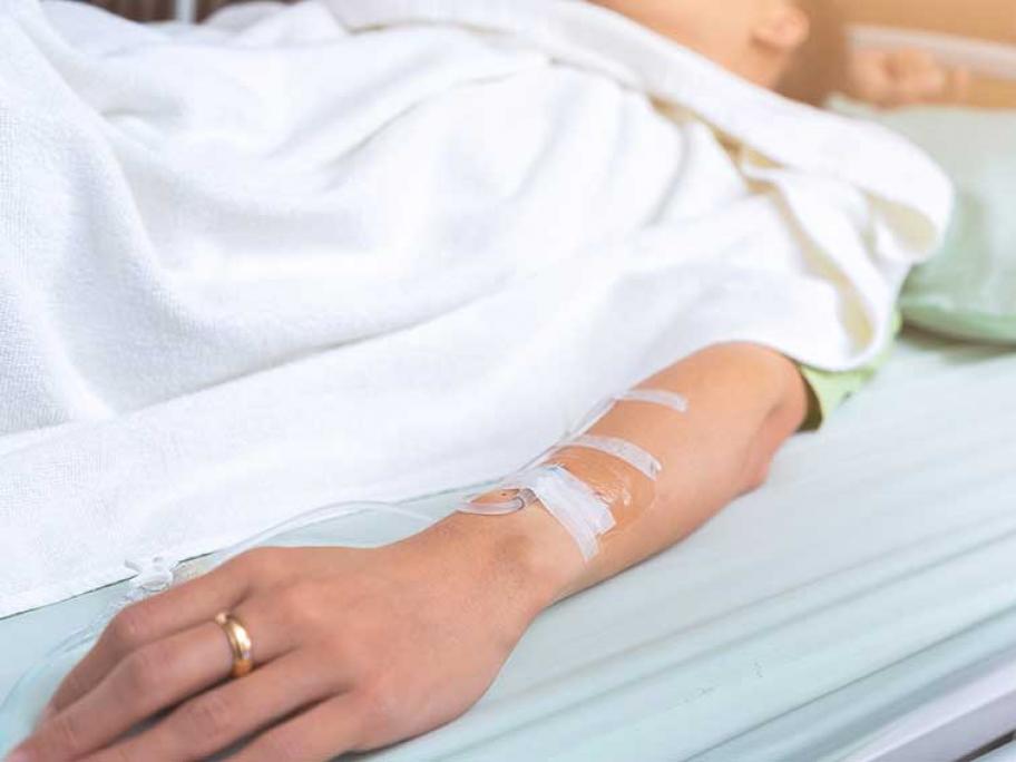Patient with IV