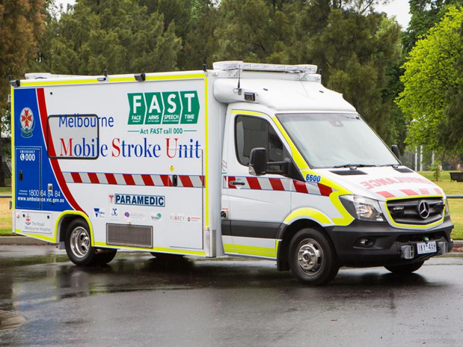 Mobile stroke unit