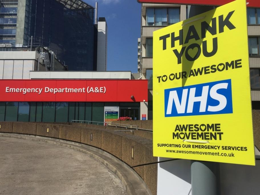 NHS COVID-19 thank you
