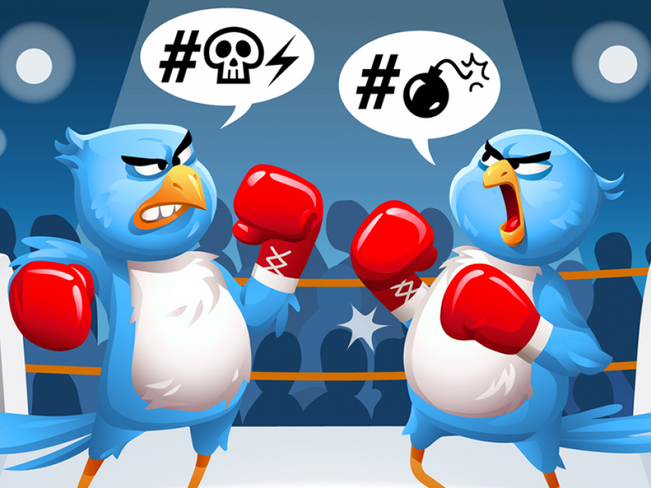 angry tweets