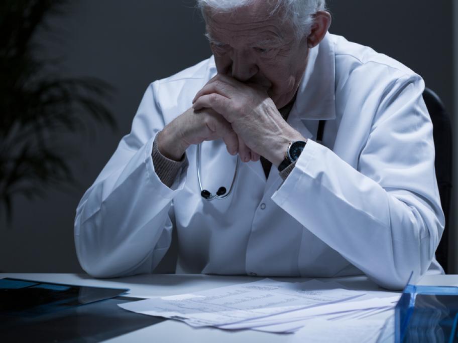 Older doctor