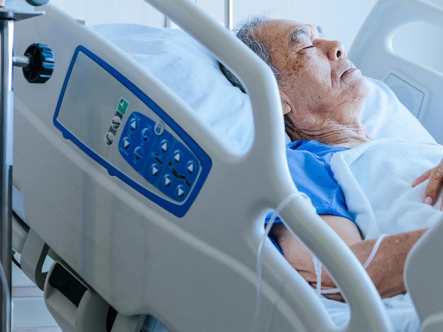 Patient in ICU