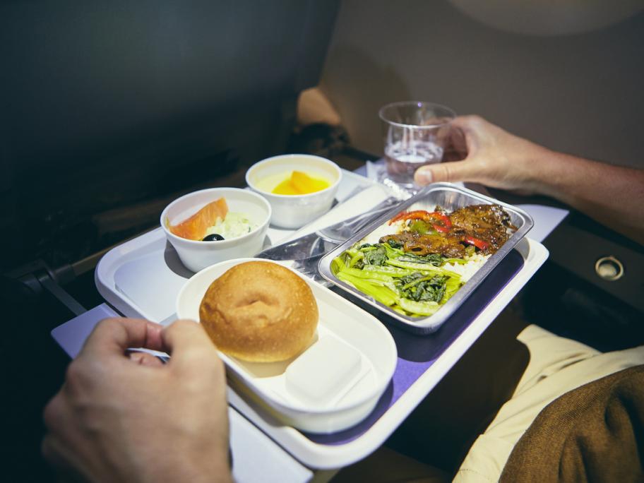 Plane food