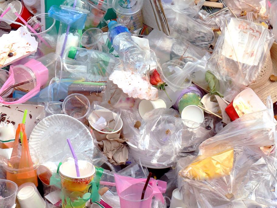 plastic rubbish