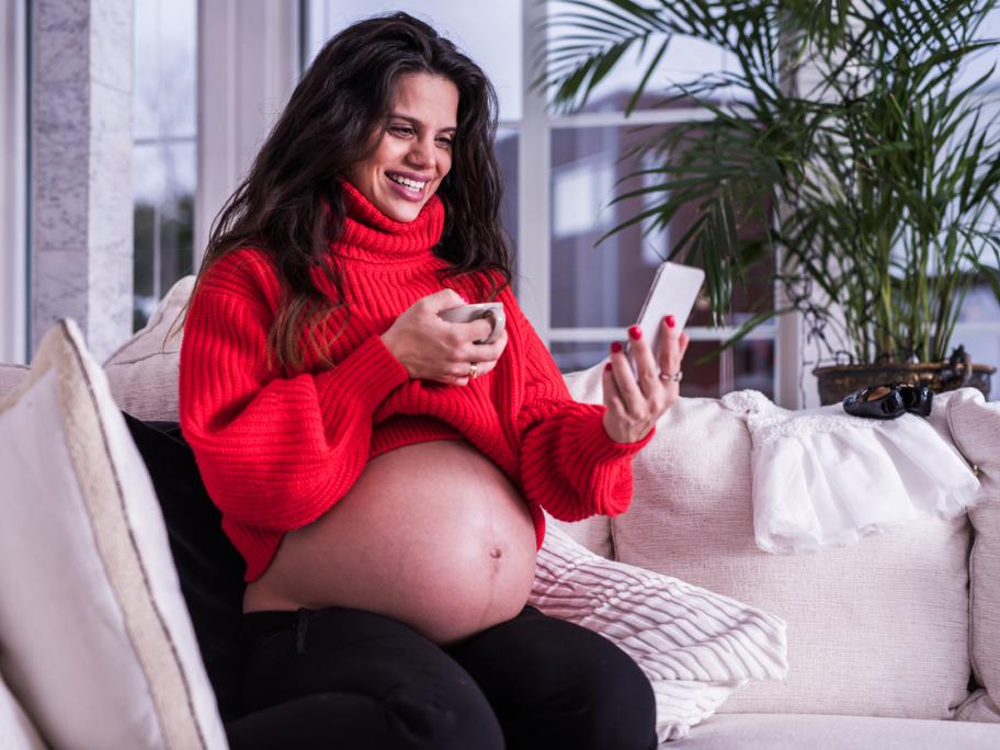 pregnant woman