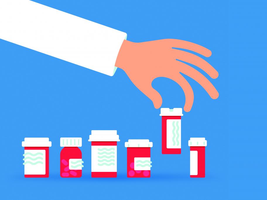Picking medicine