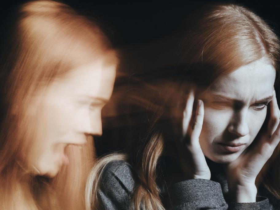 Teenage girl having psychotic episode