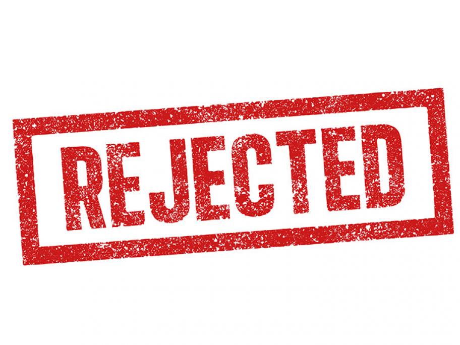 rejected