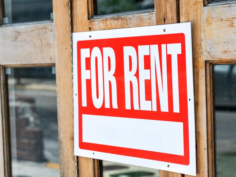 rental sign