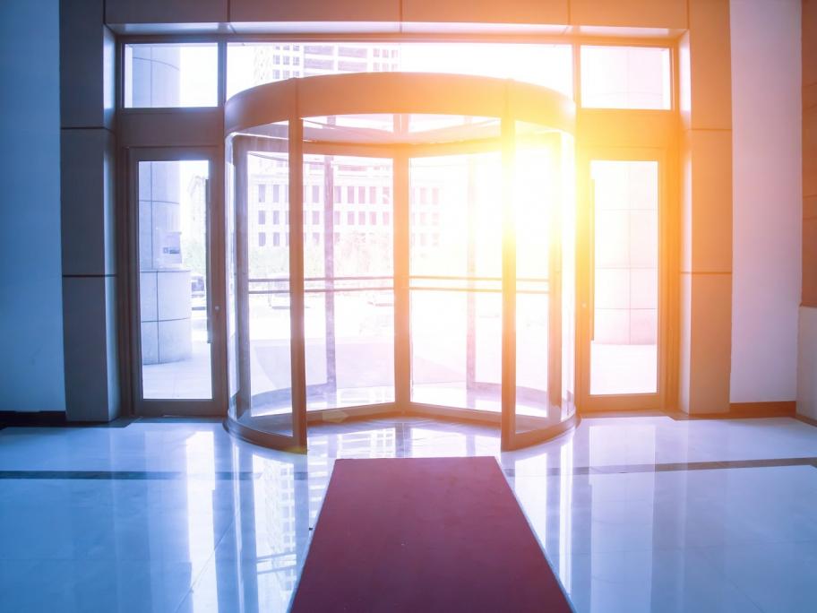 revolving door