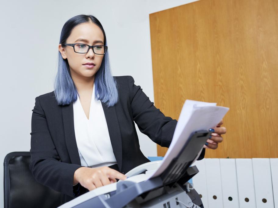 Sending a fax