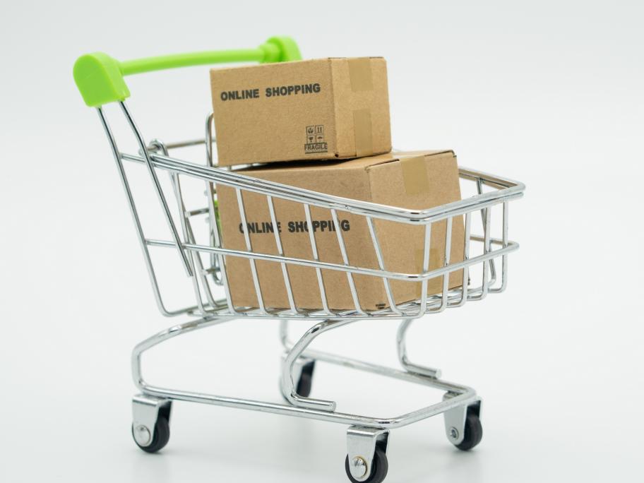 online shopping concept