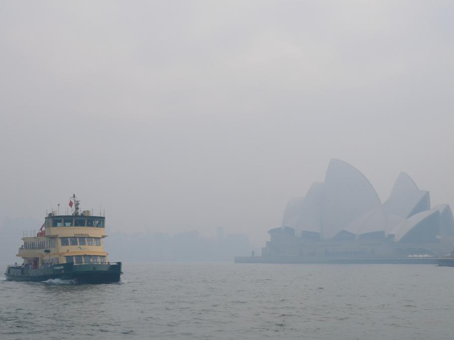 Smoke over Sydney