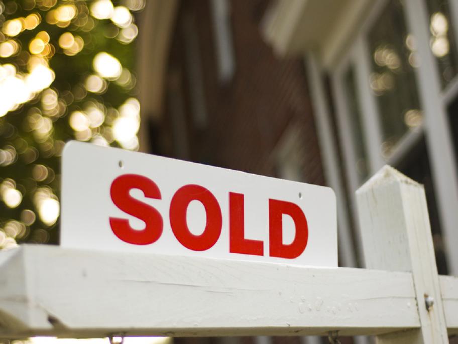 sold sign