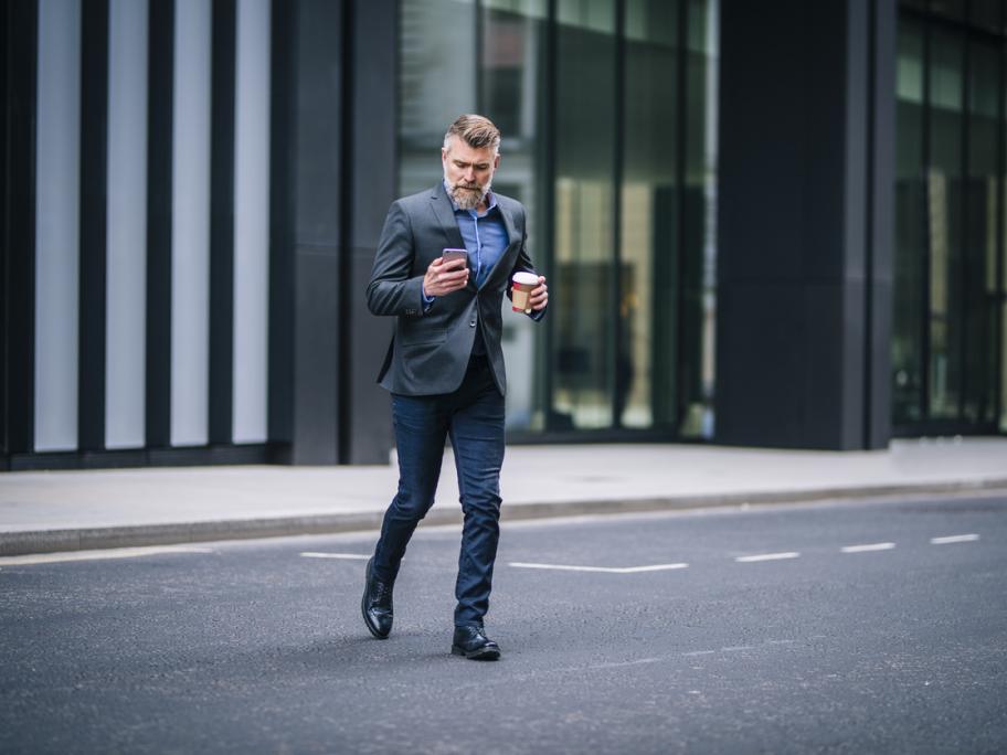Texting on the road