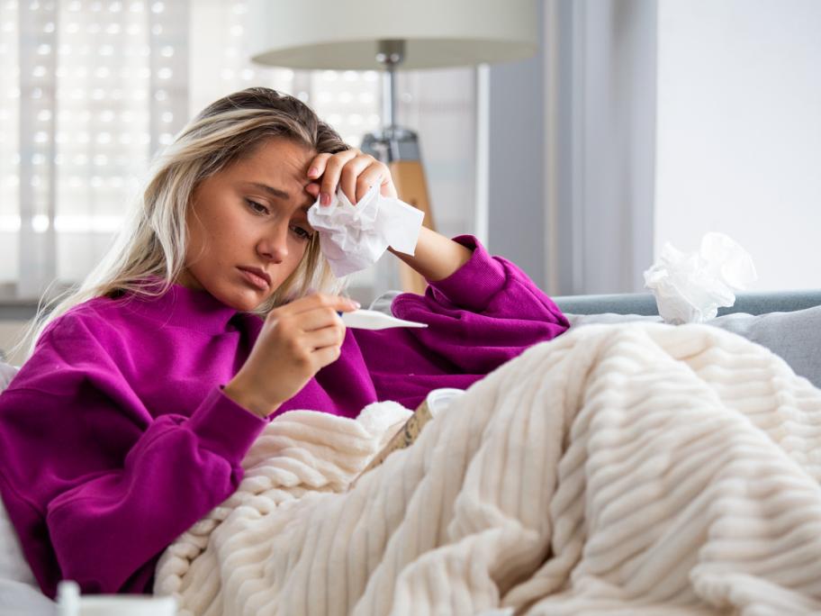 Person with flu