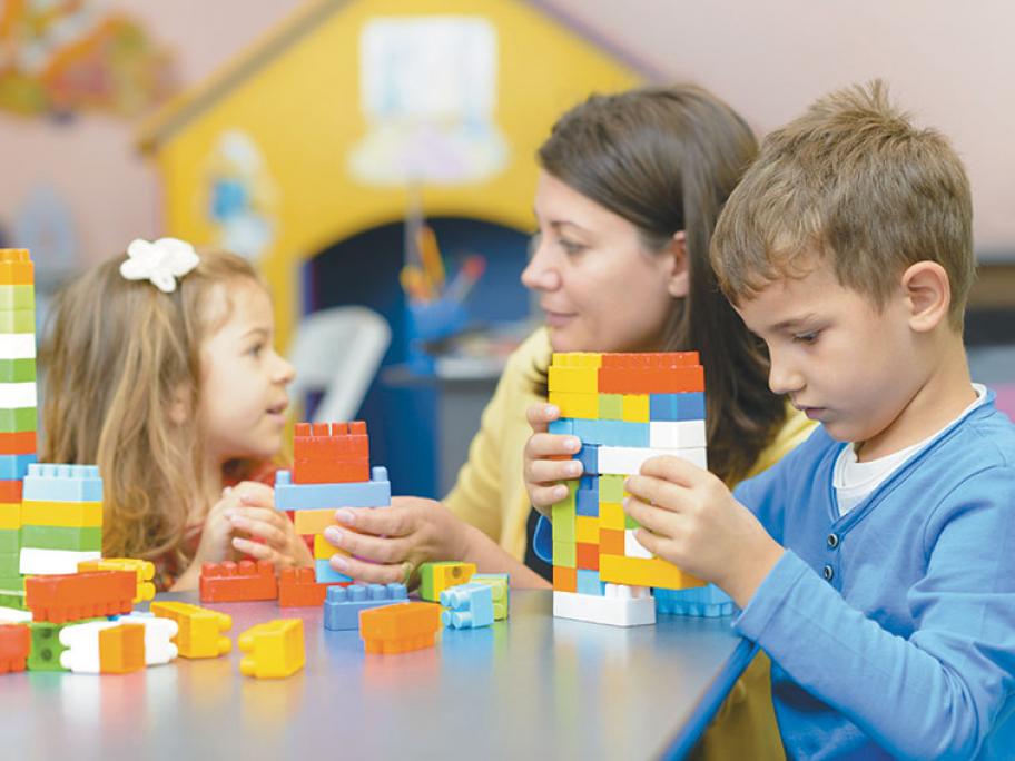 Child building blocks