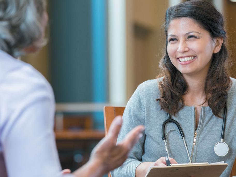 Doctor patient consult