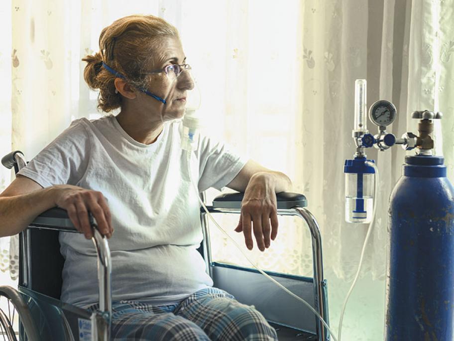 Oxygen chronic disease respiratory