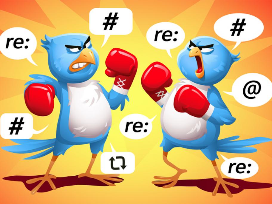 twitter stoush