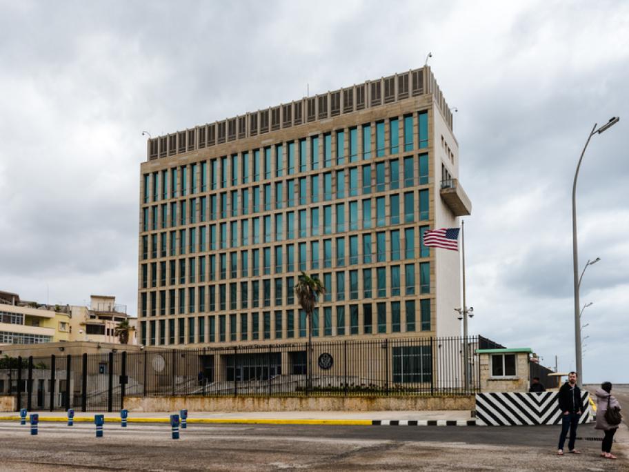 The US Embassy in Havana