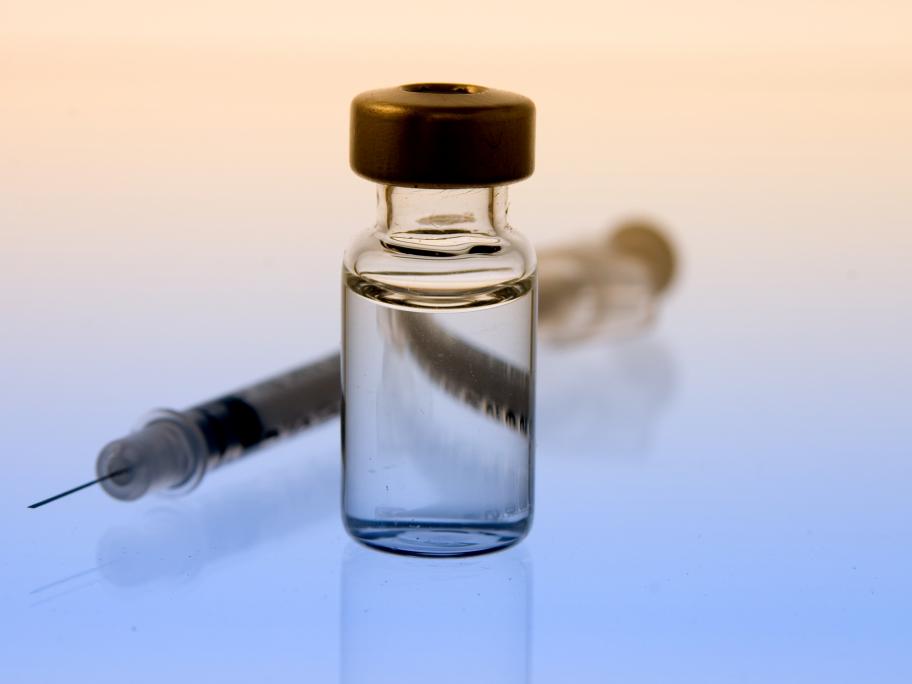 Vial and syringe