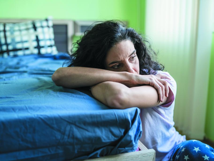 Woman, depression