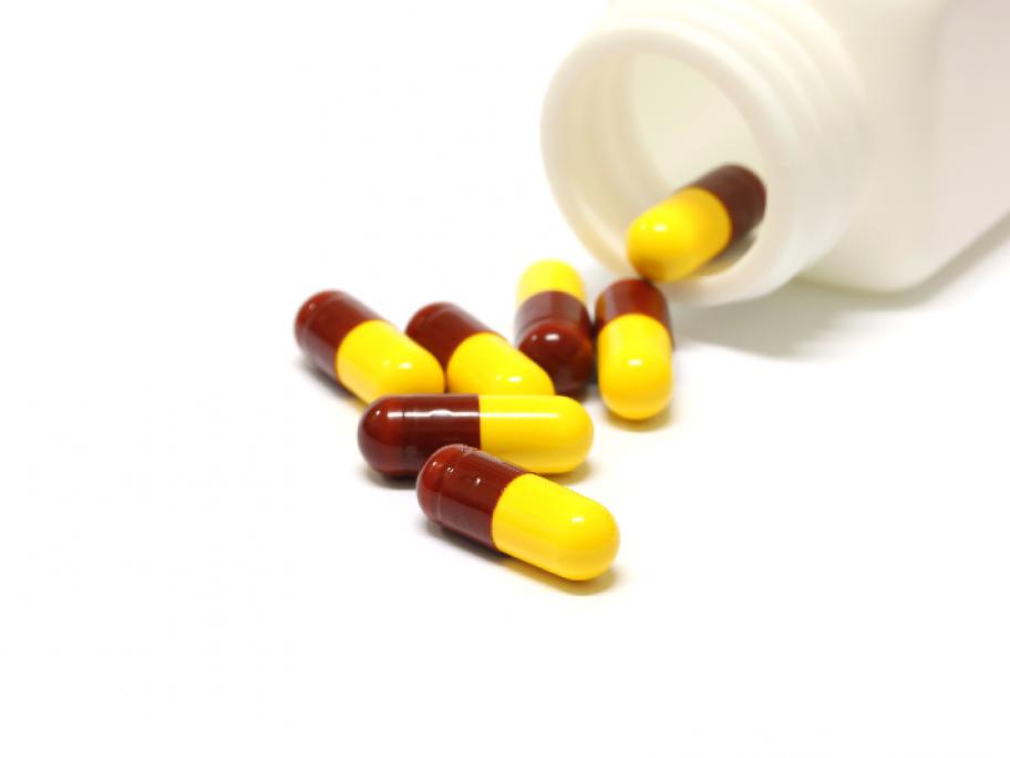 Jar of capsules
