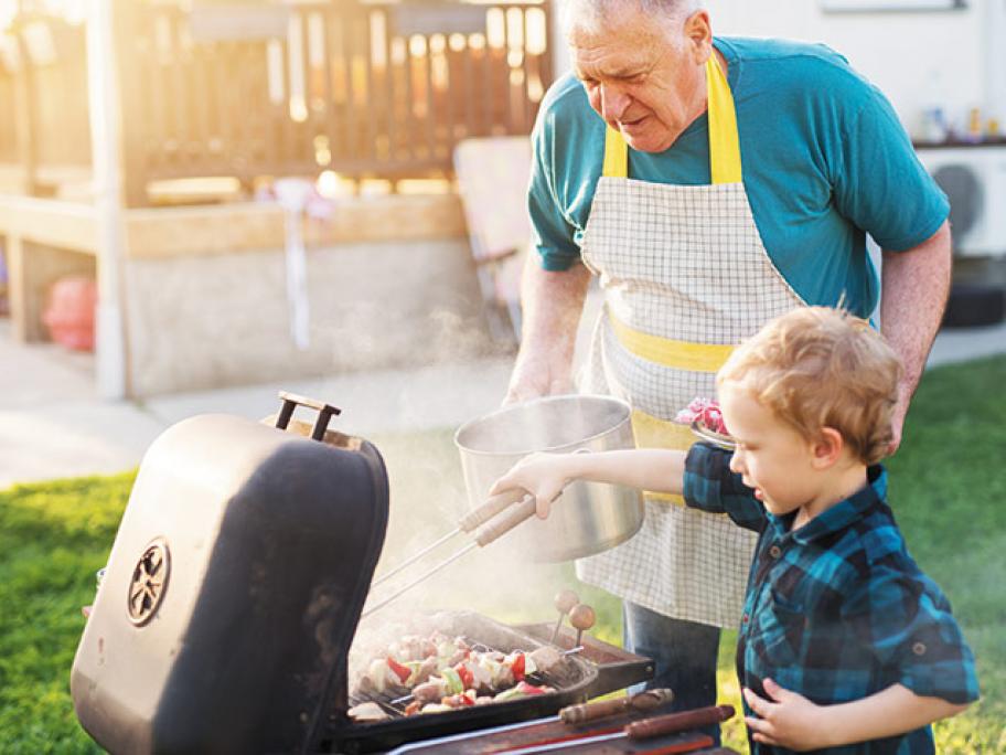 barbecue burn risk