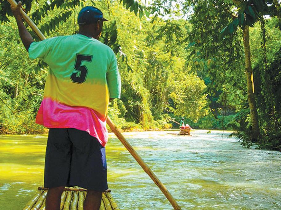 martha-brae river jamaica rafting