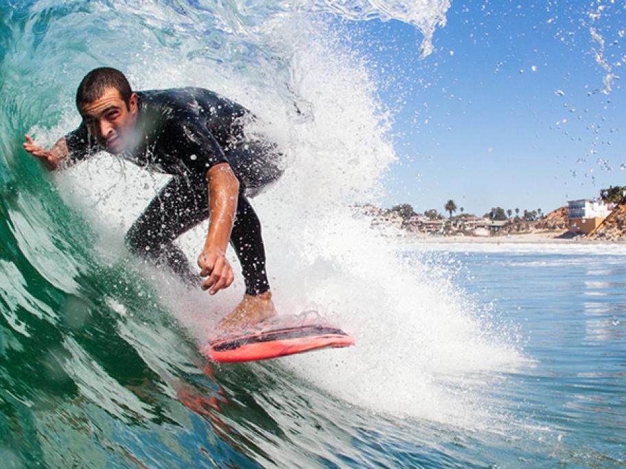 surfing