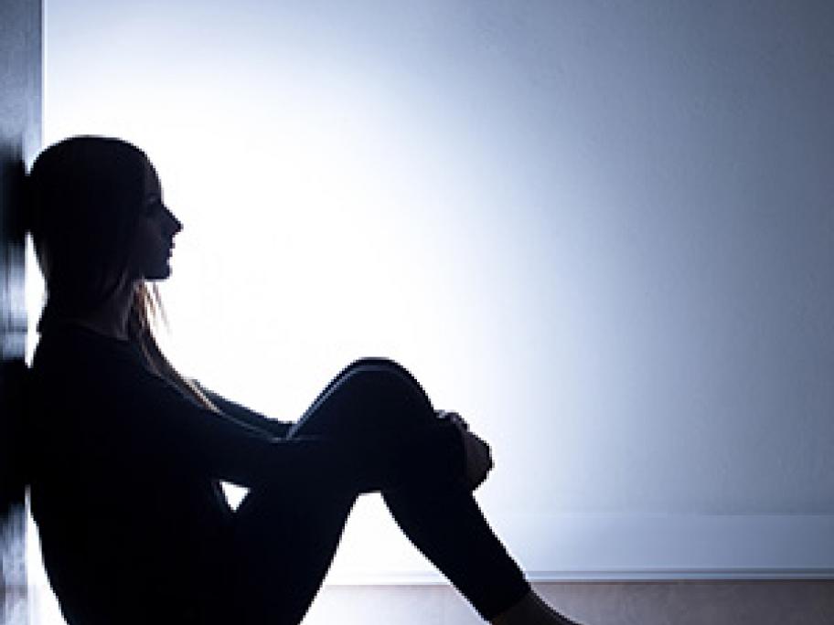 Depressed teen