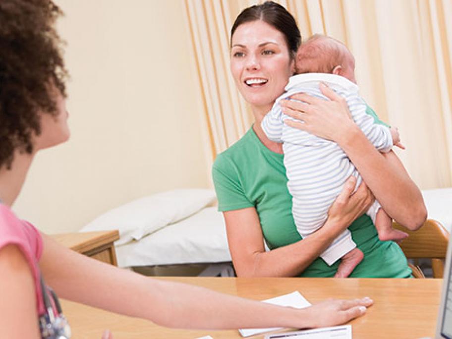 consultation with baby