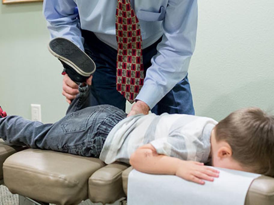Chiropractic care of child