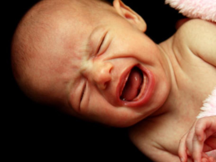 unsettled infant