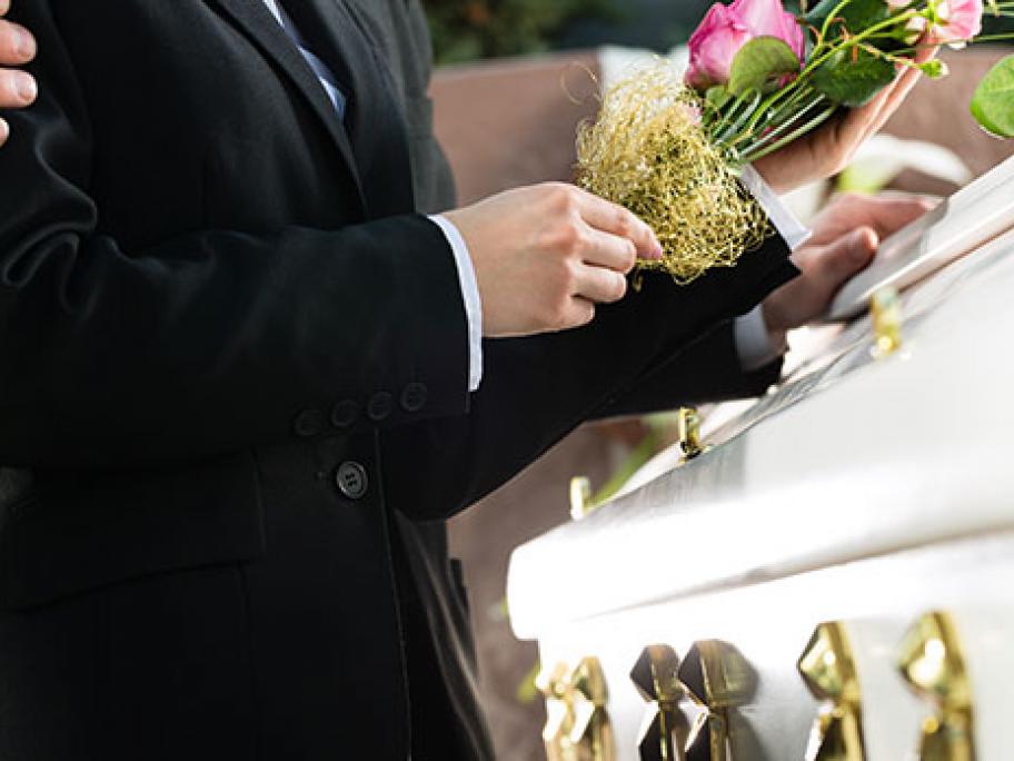 funeral stock image