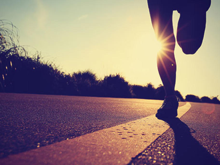 jogging