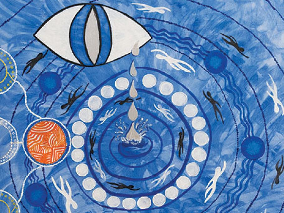 Ripple painting
