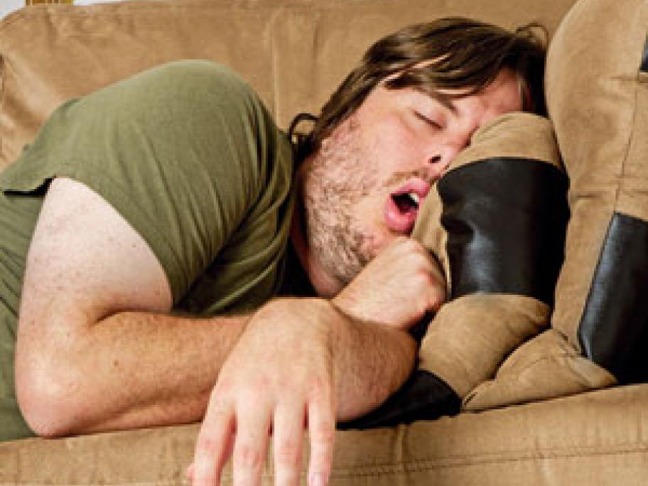 Man sleeping
